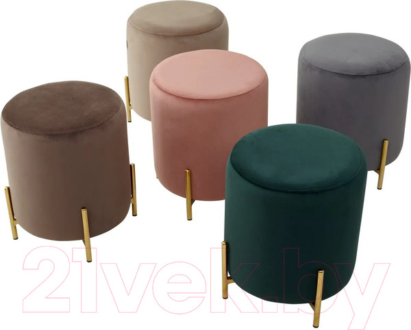 Изображение товара Пуф M-City Rice / UF029SBLV14 (Bluvel-14 Grey/Gold)