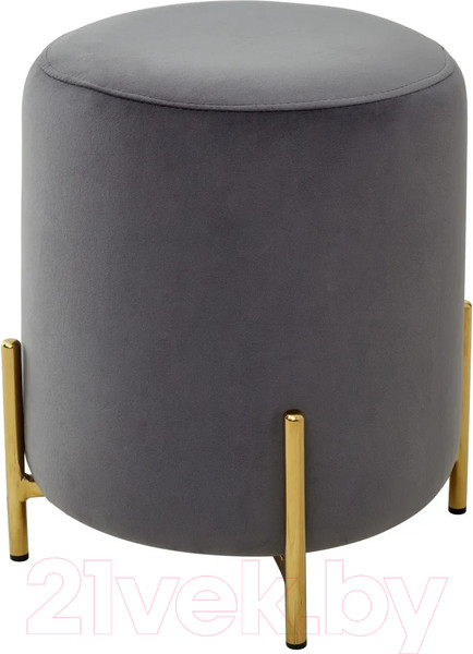 Изображение товара Пуф M-City Rice / UF029SBLV14 (Bluvel-14 Grey/Gold)