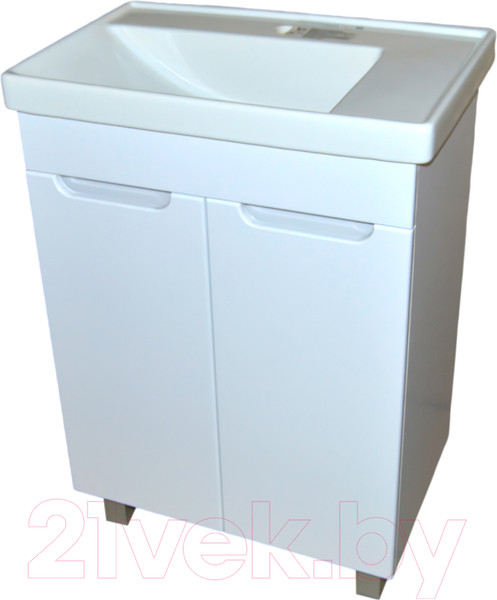 Изображение товара Тумба с умывальником Гамма Р24оФ8-У60 Кватро-8060 (4812044014556)