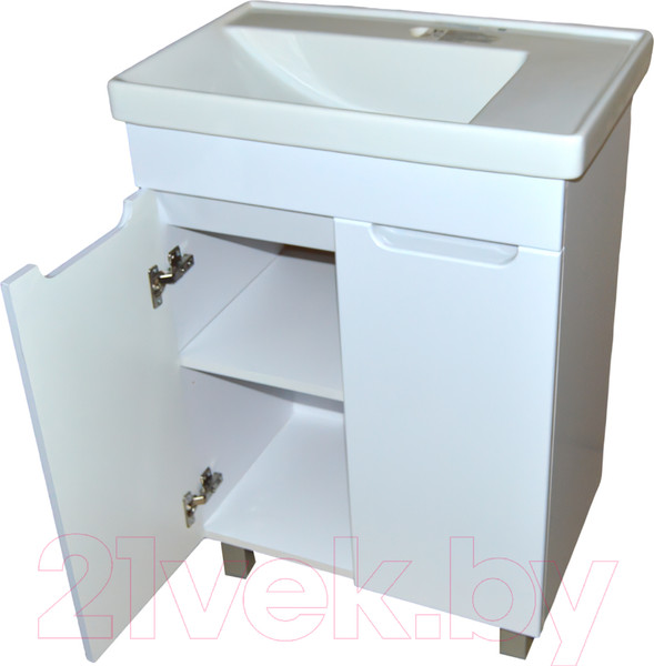 Изображение товара Тумба с умывальником Гамма Р24оФ8-У60 Кватро-8060 (4812044014556)