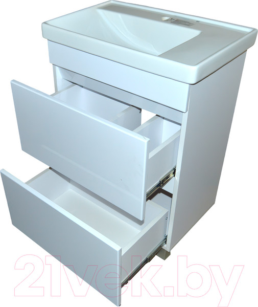 Изображение товара Тумба с умывальником Гамма Р24оФ8/2-У60 Кватро-8060 (4812044014549)