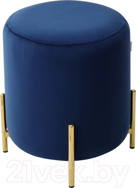 Изображение товара Пуф M-City Rice / 628M04399 (Bluvel-86 Navy Blue/Gold)