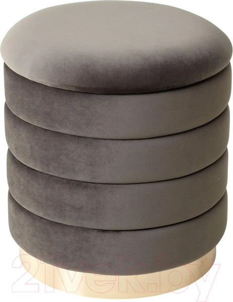 Изображение товара Пуф M-City Фред / 461MC04436 (велюр графит/золото)