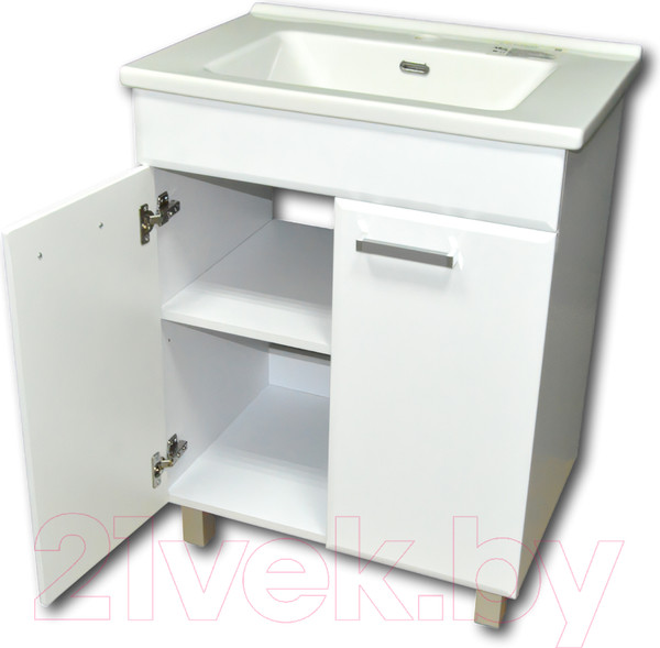 Изображение товара Тумба с умывальником Гамма Р25оФ2/1-У65 Этна-1065 (4812044014662)