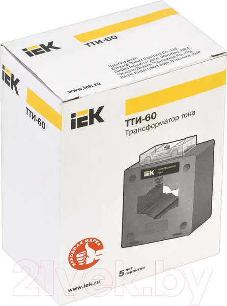 Изображение товара Трансформатор тока измерительный IEK ITT40-2-10-0600