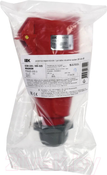 Изображение товара Розетка штепсельная IEK Magnum PSN22-032-5