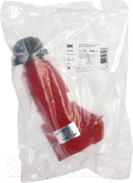 Изображение товара Розетка силовая IEK Magnum PSN22-032-4