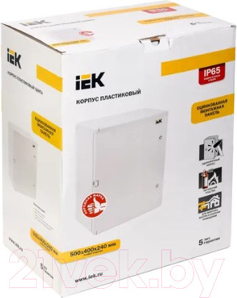 Изображение товара Бокс пластиковый IEK MKP93-N-504024-65