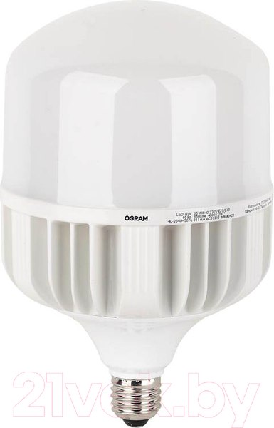 Изображение товара Лампа Osram LED HW 65Вт T 4000К E27/E40 6500лм 140-265В / 4058075576896 (нейтральный белый)