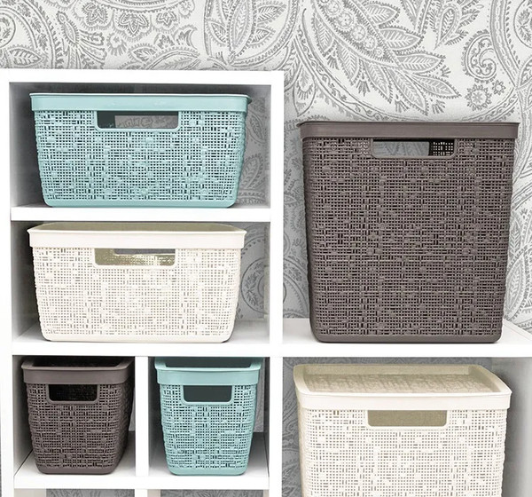 Изображение товара Контейнер для хранения Idea Бязь / М2326 (французcкий серый)