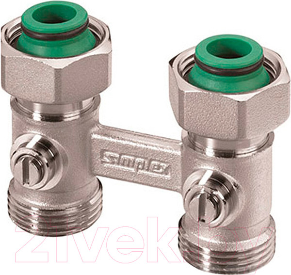 Изображение товара Узел подключения для радиатора Simplex D2/50 прямой 3/4" BPx3/4"HP / 10015 (Standart Line, нижний)