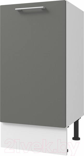 Изображение товара Шкаф-стол кухонный Горизонт Мебель Оптима 45 (холст вулкан)