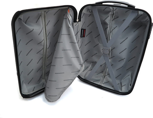 Изображение товара Чемодан на колесах Krokomander WA-6041 (черный)