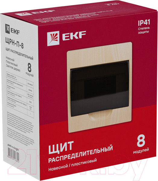 Изображение товара Щит распределительный EKF PROxima PB40-N-8-Light