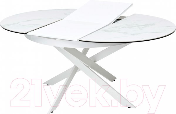 Изображение товара Обеденный стол M-City Trento 120 / DECDF286THGSTATWHT (High Gloss Statuario)