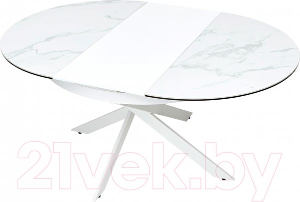 Изображение товара Обеденный стол M-City Trento 120 / DECDF286THGSTATWHT (High Gloss Statuario)