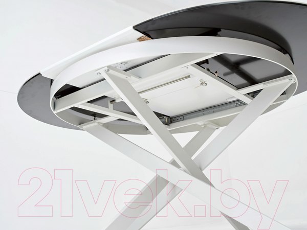 Изображение товара Обеденный стол M-City Trento 120 / DECDF286THGSTATWHT (High Gloss Statuario)