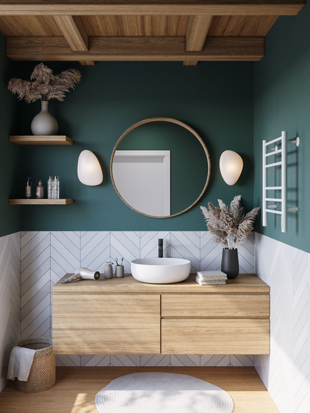 Изображение товара Полотенцесушитель электрический Terminus Аврора П6 450x600 (КС 9003 матовый)