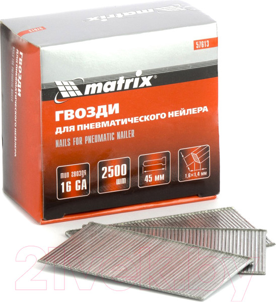 Изображение товара Гвозди для степлера Matrix 57613