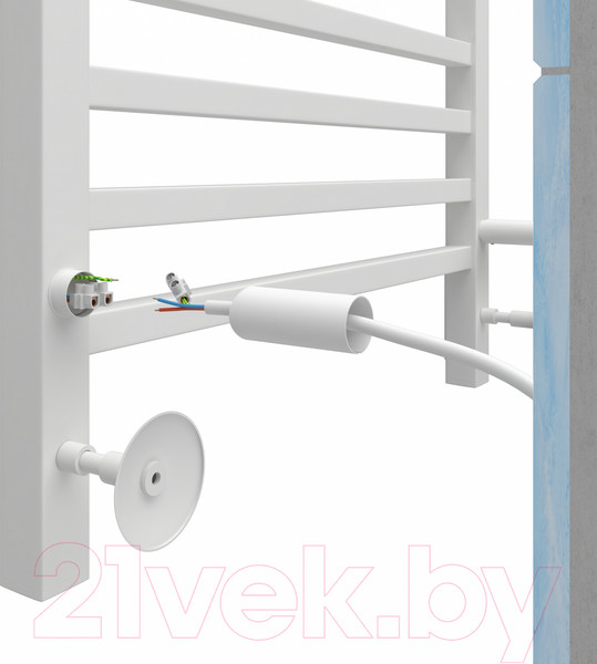 Изображение товара Полотенцесушитель электрический Terminus Ватикан П8 500x800 (КС 9003 матовый)