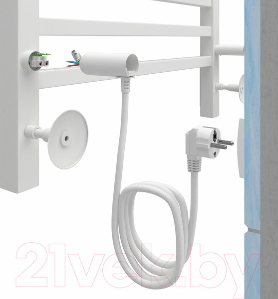 Изображение товара Полотенцесушитель электрический Terminus Ватикан П8 500x800 (КС 9003 матовый)