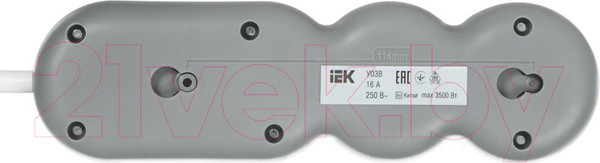 Изображение товара Удлинитель IEK WYP53-16-03-05-ZK