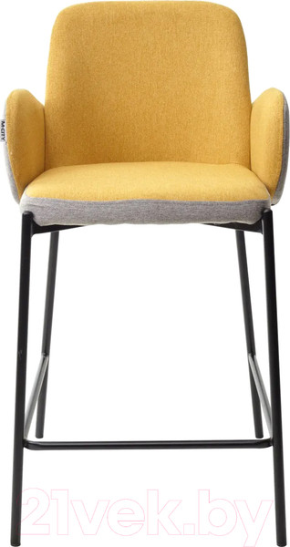 Изображение товара Стул барный M-City Nyx / 628M03420 (VF106 желтый/VF120 серый)