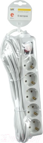 Изображение товара Удлинитель IEK WYP10-16-05-05-ZK-N