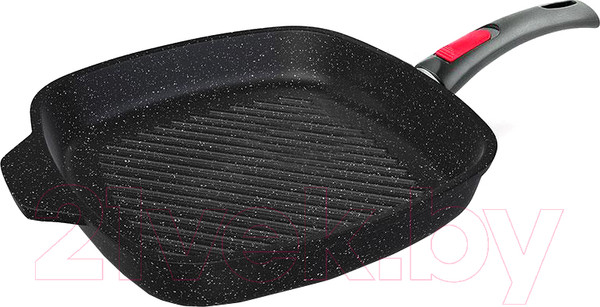 Изображение товара Сковорода-гриль Нева Металл Посуда Гранит L184028Gi