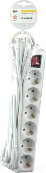Изображение товара Сетевой фильтр IEK WYP10-16-06-05-ZK-N