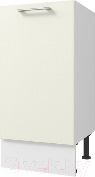 Изображение товара Шкаф-стол кухонный Горизонт Мебель Оптима 30 (холст молоко)