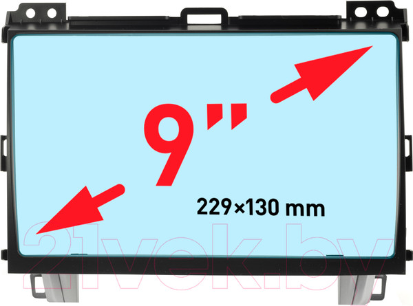 Изображение товара Переходная рамка Incar RTY-FC525