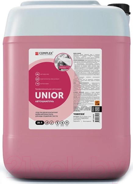 Изображение товара Автошампунь Complex Unior 114120 (20кг)