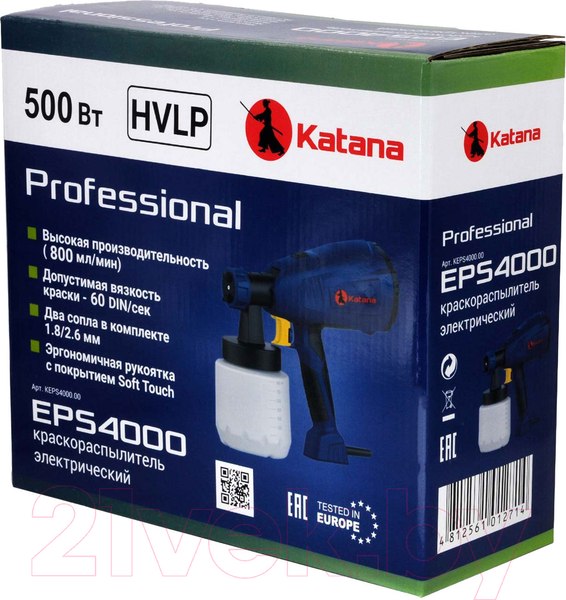 Изображение товара Краскопульт электрический Katana EPS4000