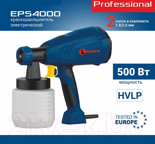 Изображение товара Краскопульт электрический Katana EPS4000