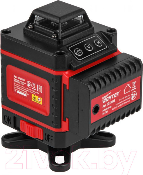 Изображение товара Лазерный нивелир Wortex LL 0340 (0323145)