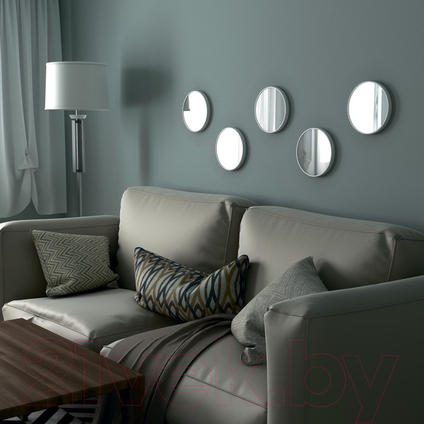 Изображение товара Зеркало Континент Мун D 350 (белый)