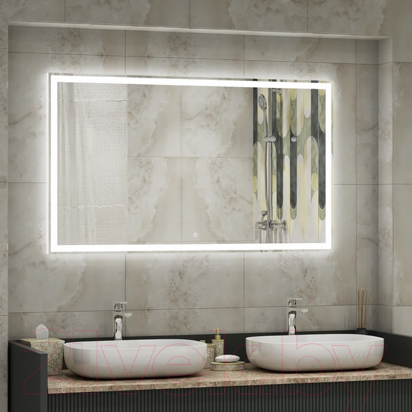 Изображение товара Зеркало Континент Mercury Led 120x80