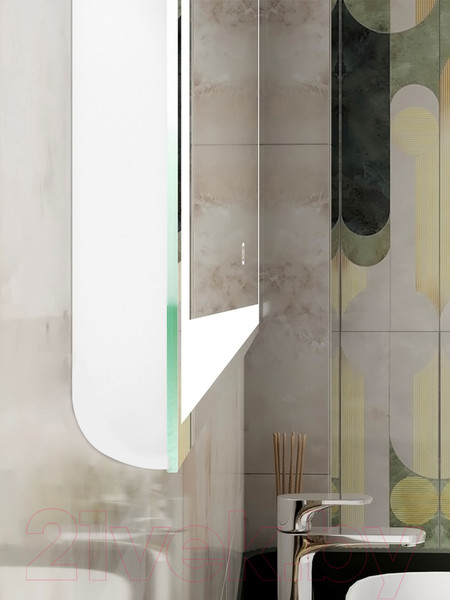 Изображение товара Зеркало Континент Mercury Led 120x80