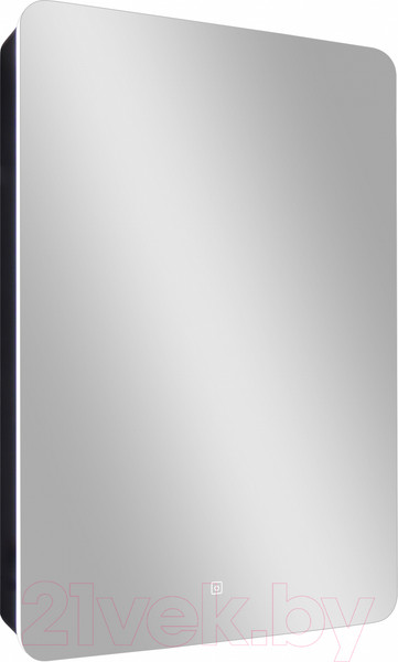 Изображение товара Шкаф с зеркалом для ванной Континент Eltoro Black Led 56x86 R