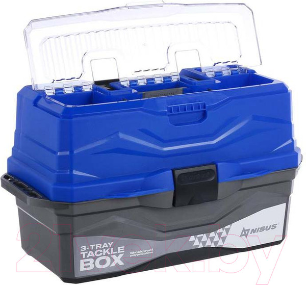 Изображение товара Ящик рыболовный Nisus Tackle Box / 4730641 (синий)