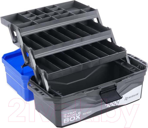 Изображение товара Ящик рыболовный Nisus Tackle Box / 4730641 (синий)