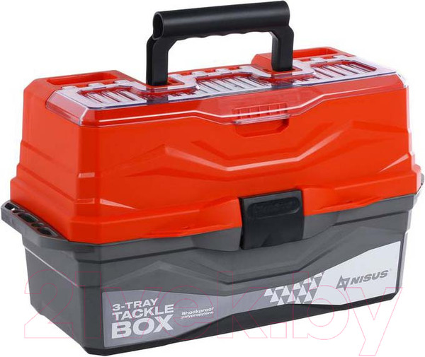 Изображение товара Ящик рыболовный Nisus Tackle Box N-TB-3-O / 4730642 (оранжевый)