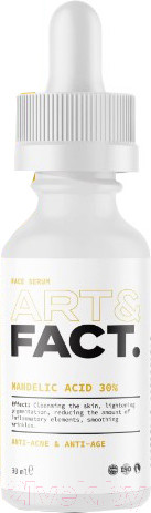Изображение товара Пилинг для лица Art&Fact Mandelic Acid 30% очищающий и омолаживающий (30мл)