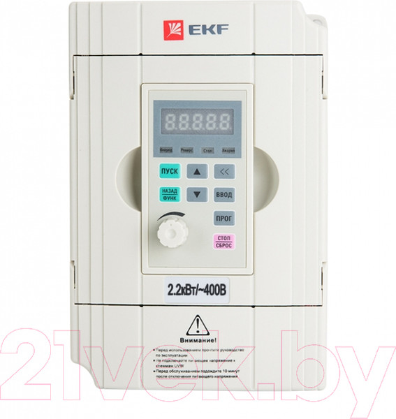 Изображение товара Частотный преобразователь EKF PROxima VT100-2R2-3B