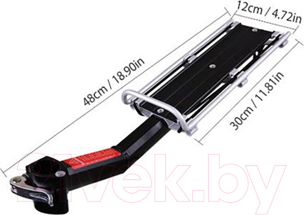 Изображение товара Багажник для велосипеда ECOS VEL-04 / 323485