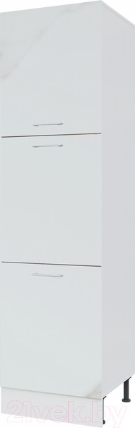 Изображение товара Шкаф-пенал кухонный Горизонт Мебель Оптима 45 (мрамор милк)