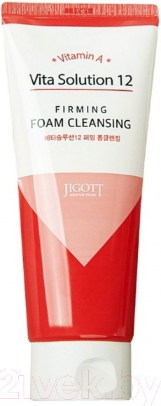 Изображение товара Пенка для умывания Jigott Vita Solution 12 Firming Foam Cleansing (180мл)