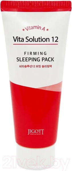 Изображение товара Маска для лица кремовая Jigott Vita Solution 12 Firming Sleeping Pack (180мл)