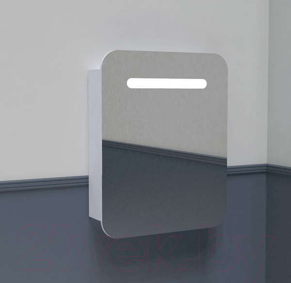 Изображение товара Шкаф с зеркалом для ванной АВН Неаполь 60 / 104.21(1)